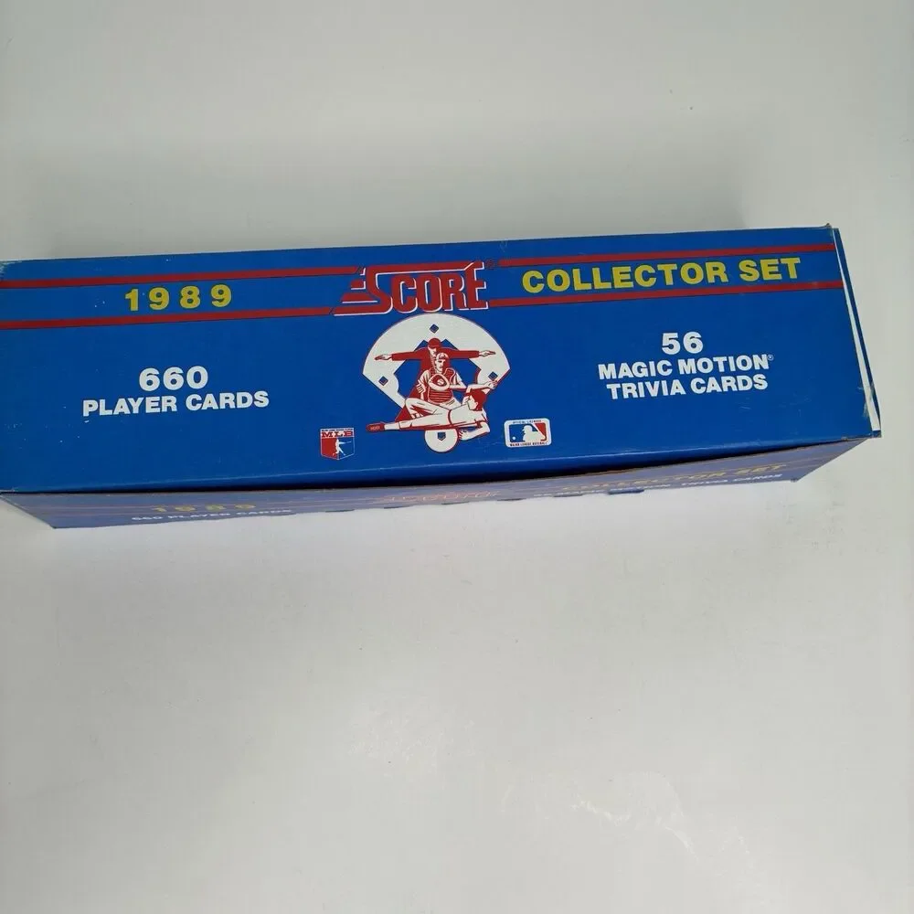 1989 Score Collectors Set Complete Factory 660 Cards Box Magic Motion